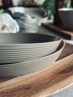 Tallerken Norma 20cm - Mocca 2stk.