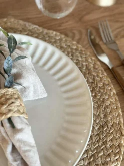 Tallerken VIGA Sand - Flere størrelser