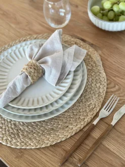 Tallerken VIGA Sand - Flere størrelser