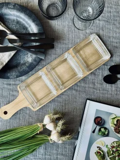 Tapas - 3 skåle og fad