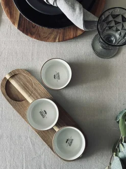 Tapas - 3 skåle og fad