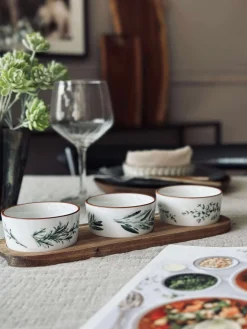 Tapas - 3 skåle og fad