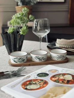 Tapas - 3 skåle og fad