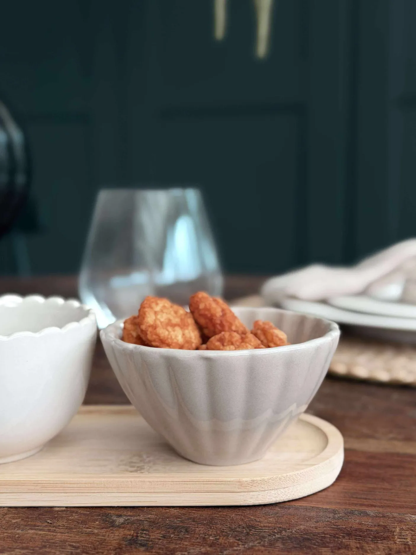 Tapas - 3 skåle og fad