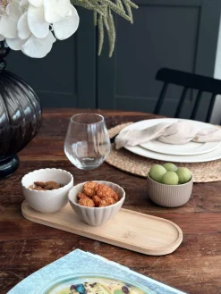 Tapas - 3 skåle og fad