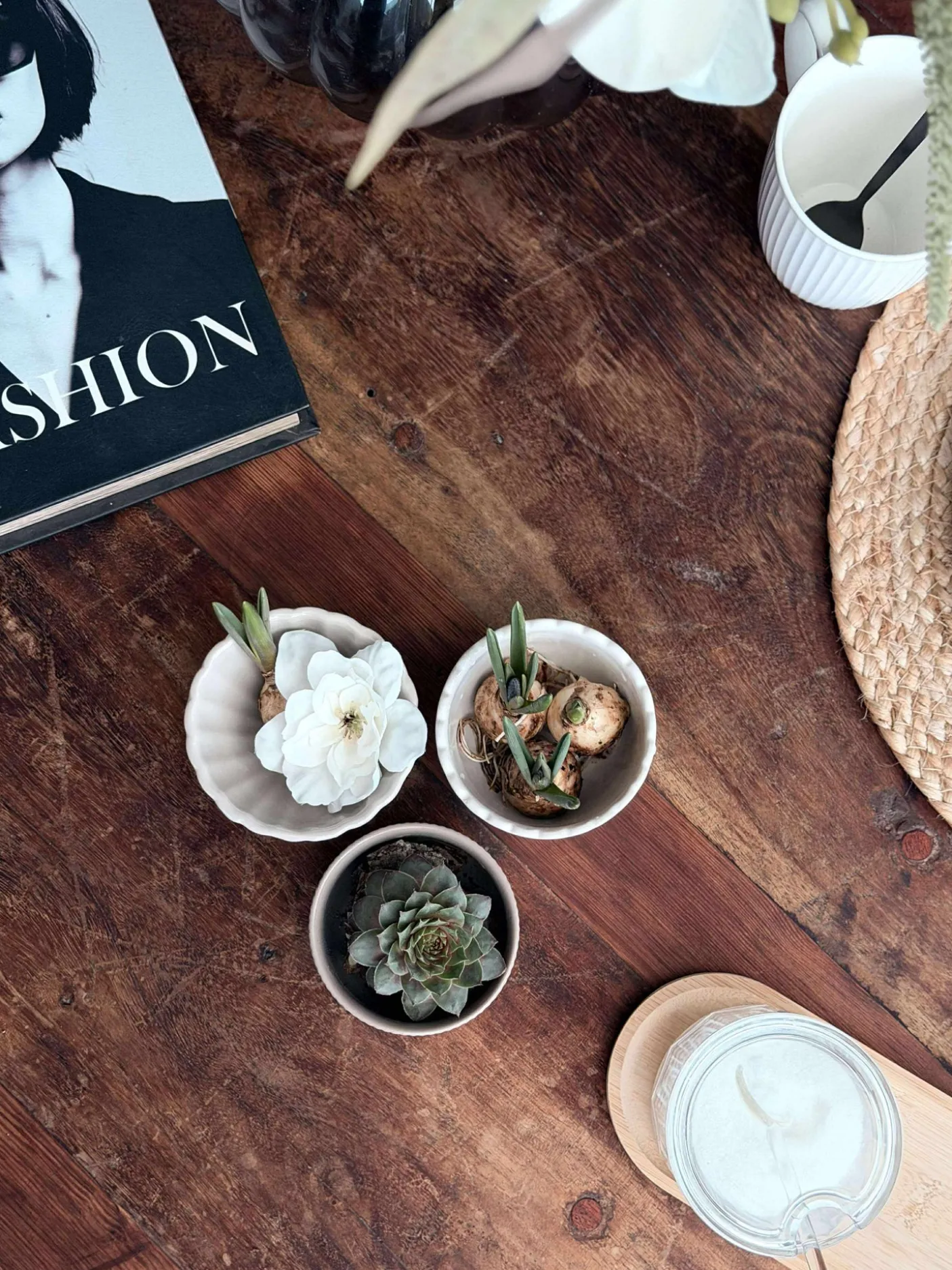 Tapas - 3 skåle og fad