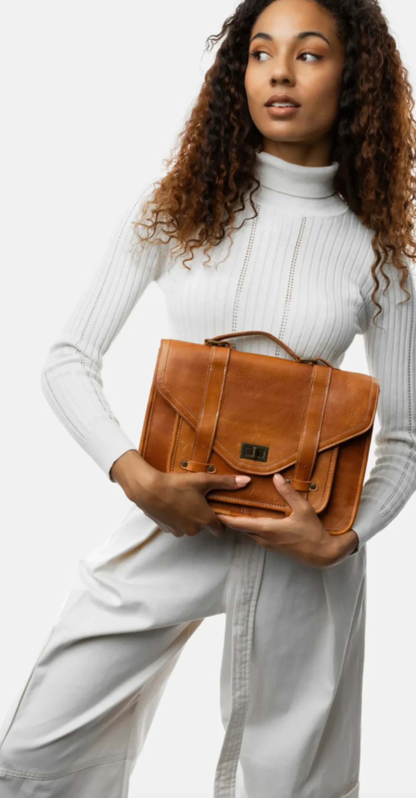 Taske Hallie – Cognac