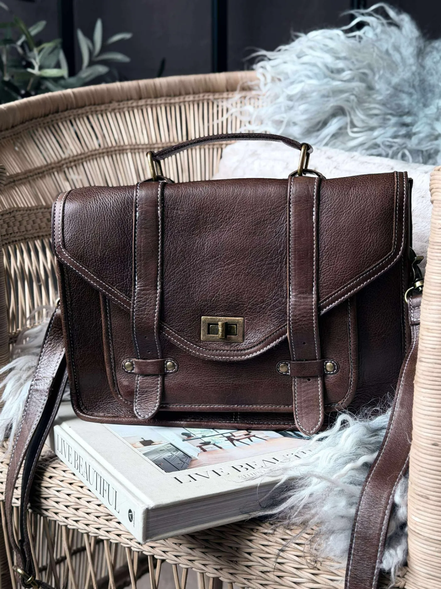 Taske Hallie – Wood