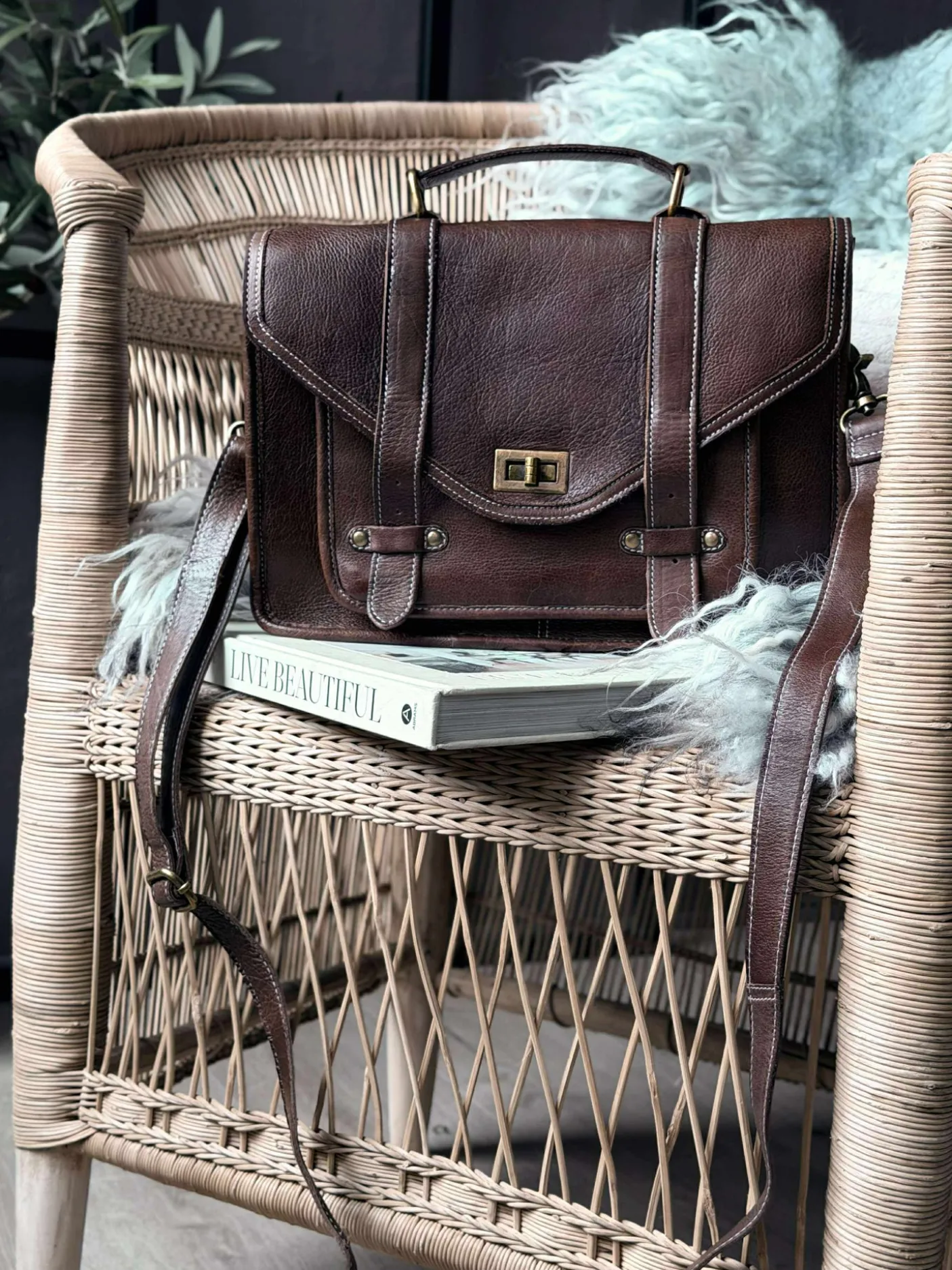 Taske Hallie – Wood