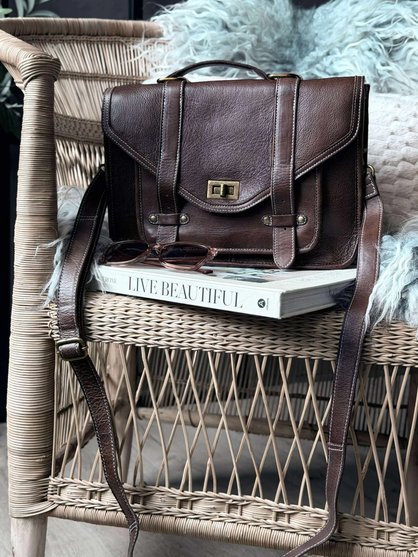 Taske Hallie – Wood