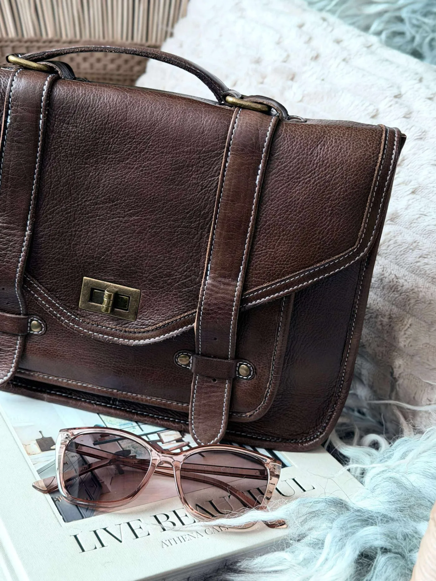 Taske Hallie – Wood