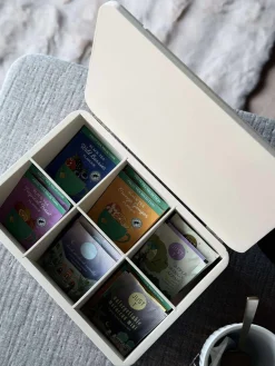 TEA kasse - Creme eller Rosa