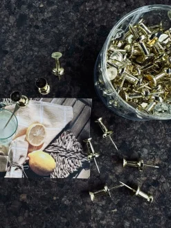 Tegnestifter – Pakke med 80 stk – Guld