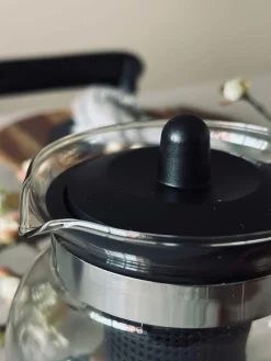 Tekande i glas - 1500 ml.