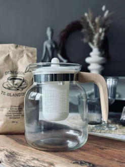 Tekande i glas - 1500 ml.