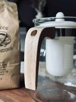 Tekande i glas - 1500 ml.