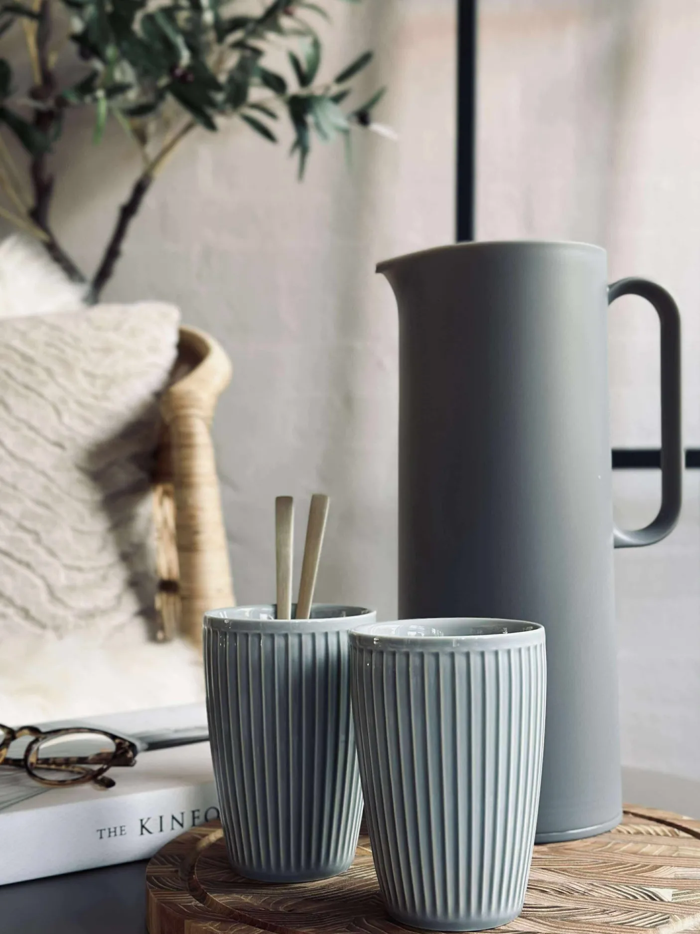 Termokande – Med trykknap funktion - 1 liter