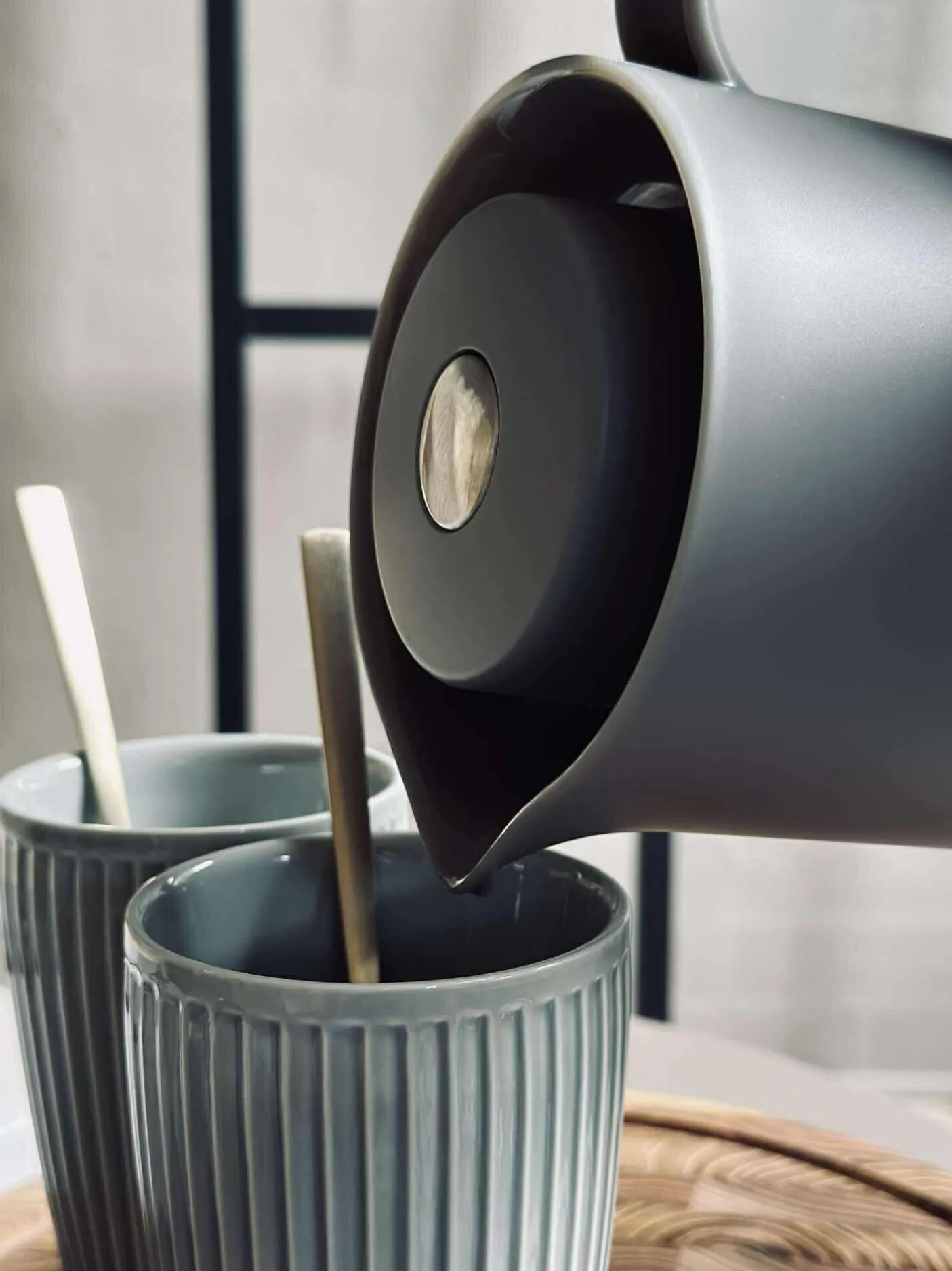 Termokande – Med trykknap funktion - 1 liter