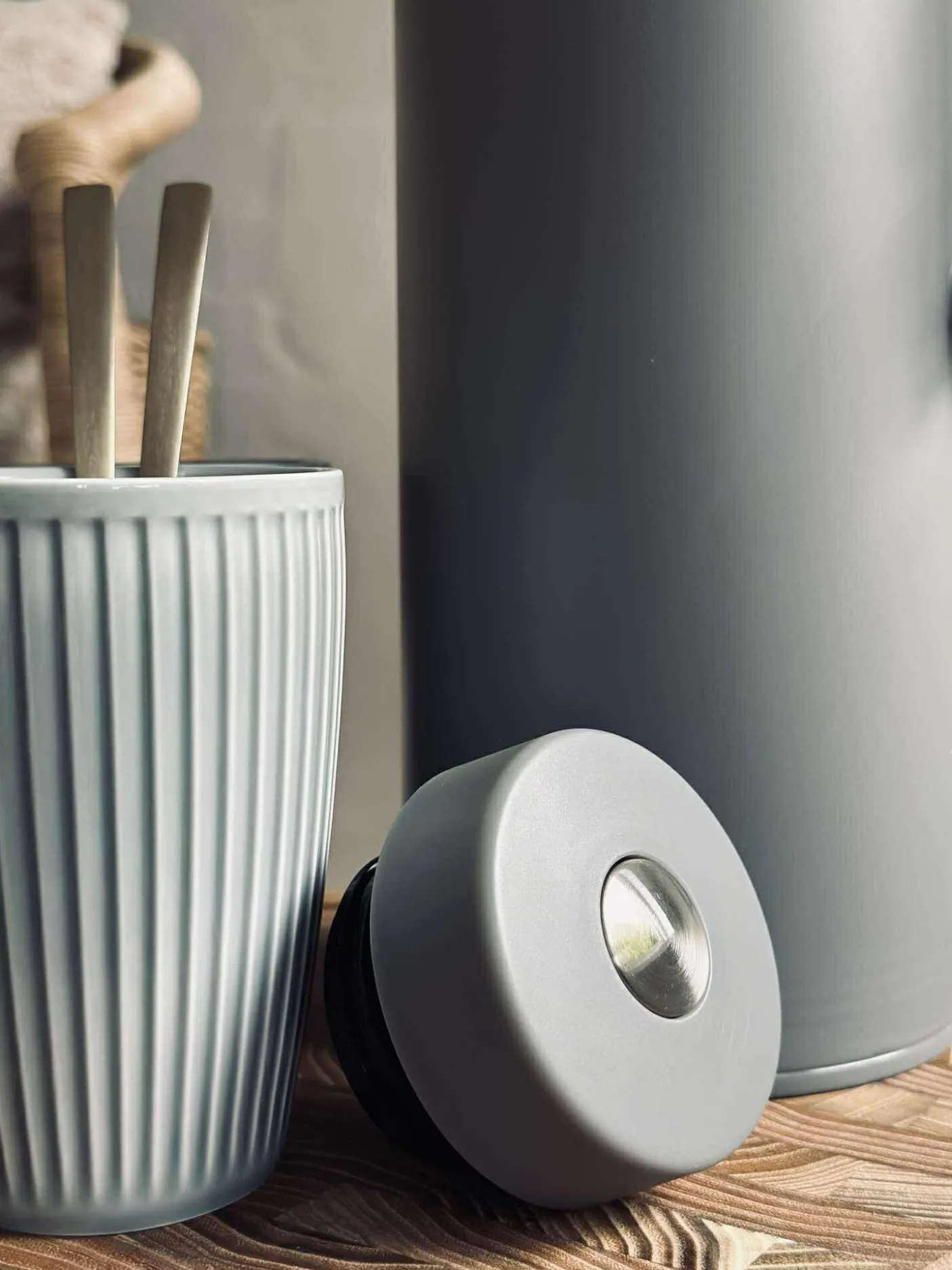 Termokande – Med trykknap funktion - 1 liter