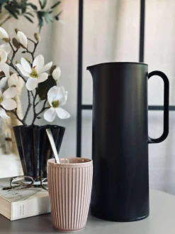 Termokande med trykknap funktion - 1 liter