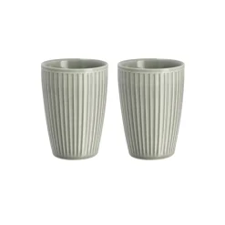 Termokrus Plissé - Sæt med 2 stk - Arctic Ice