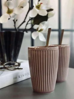 Termokrus Plissé- Sæt med 2 stk - Woodrose