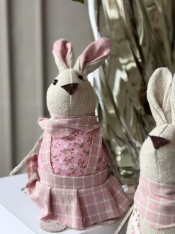 Tøjkanin 17 cm - MIX