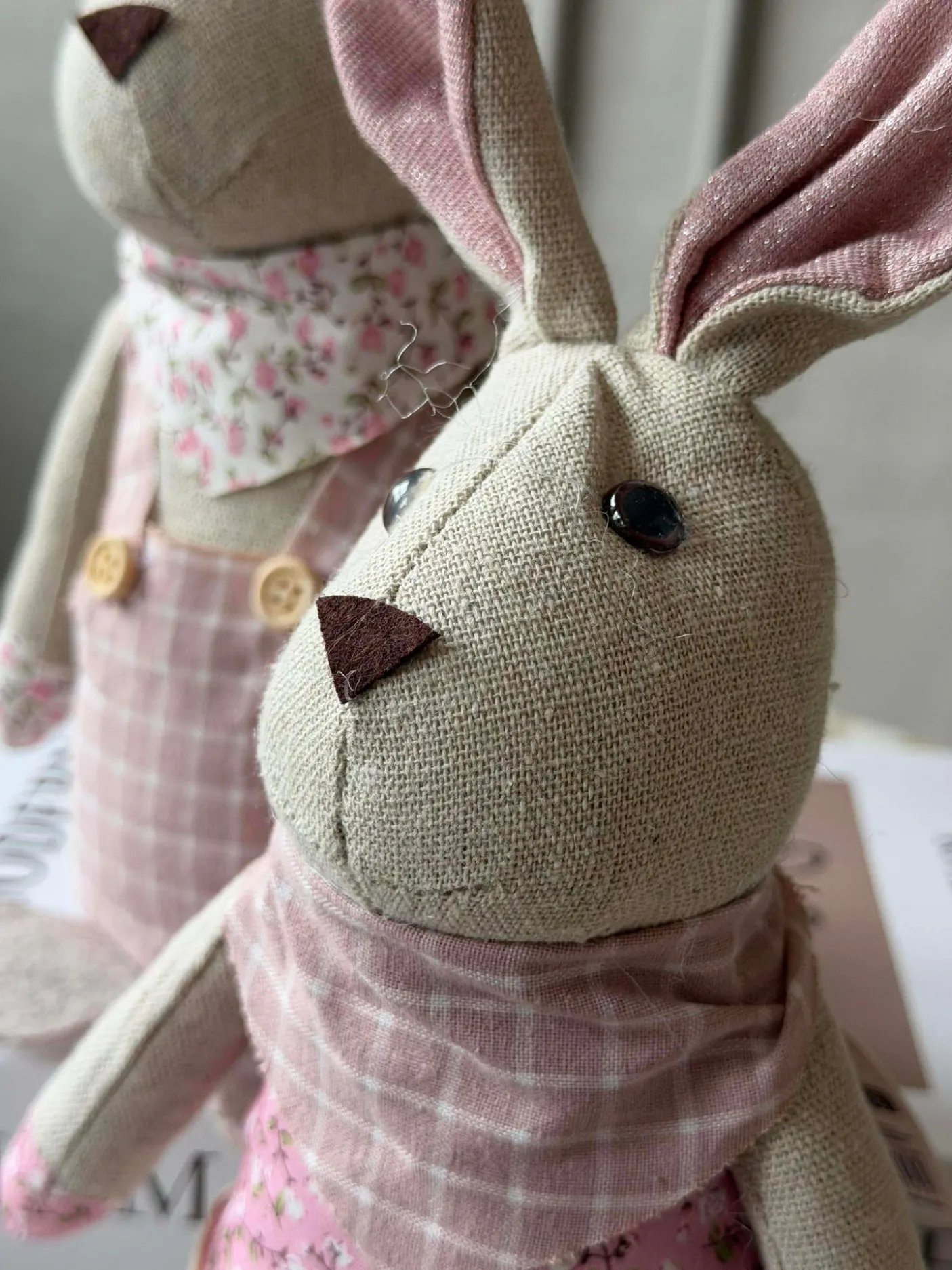 Tøjkanin 27 cm - MIX