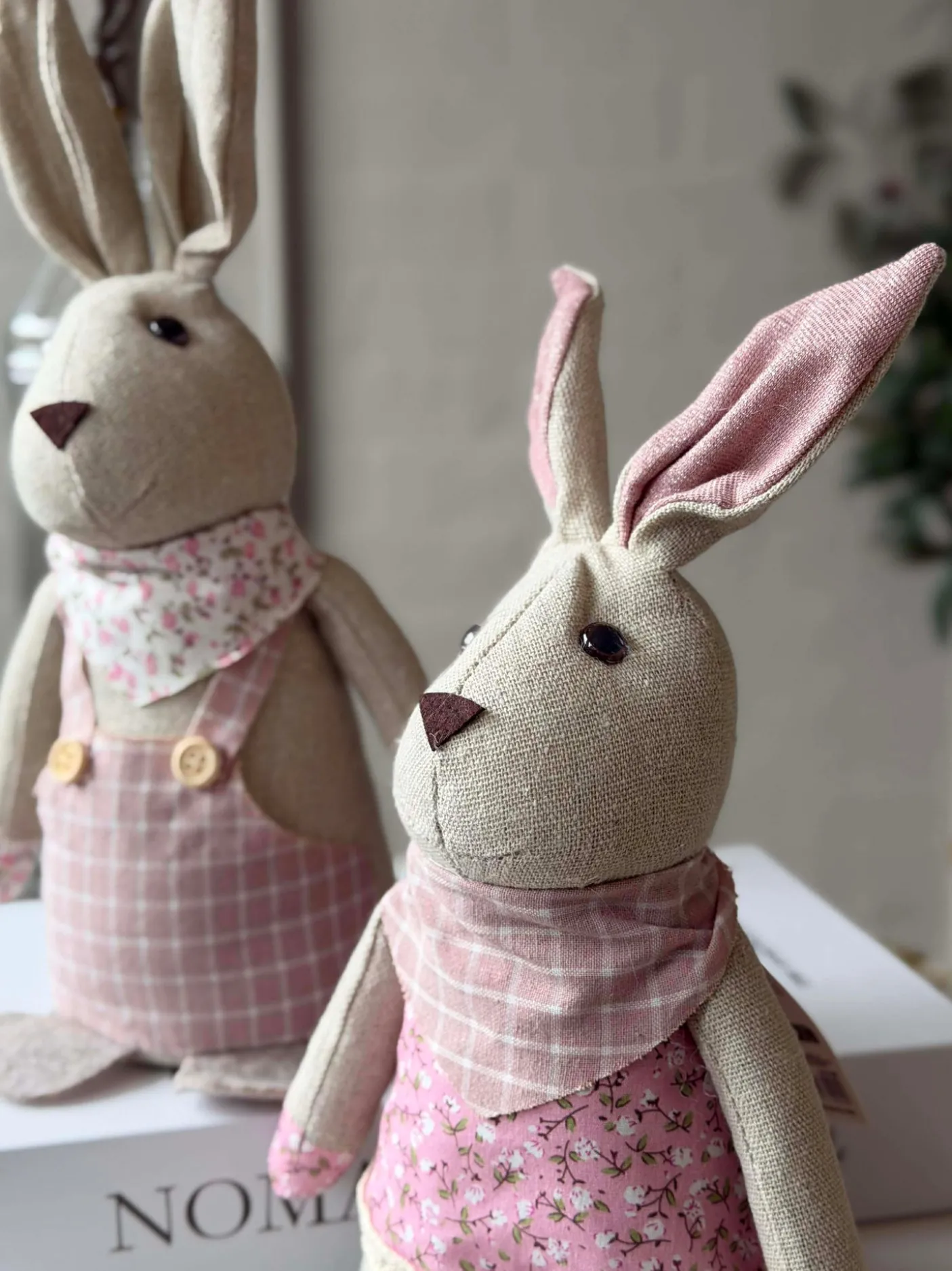 Tøjkanin 27 cm - MIX