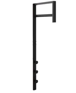 Tøjstativ i sort jern