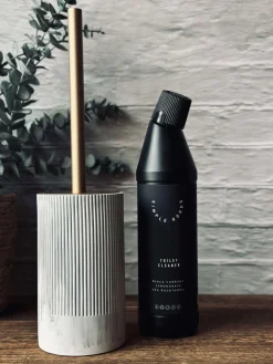 Toiletbørste marmor look