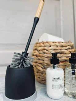 Toiletbørste med bambus