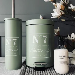Toiletspand No.7 – Duset grøn