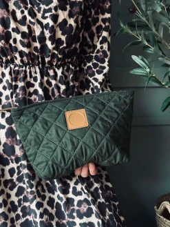 Toilettaske / Clutch Grøn