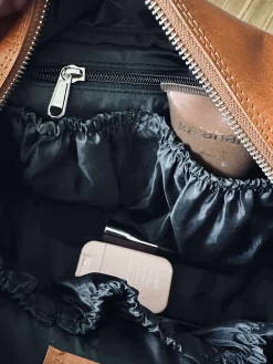 Toilettaske - Cognac