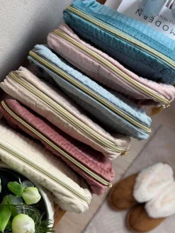 Toilettaske Gia - Flere farver