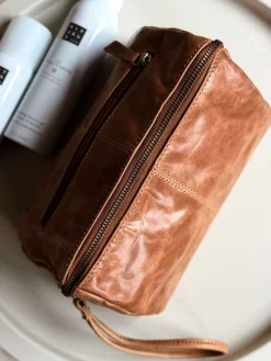 Toilettaske Nora - New Cognac