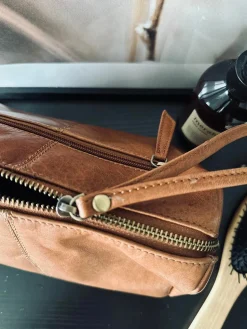 Toilettaske Nora Cognac