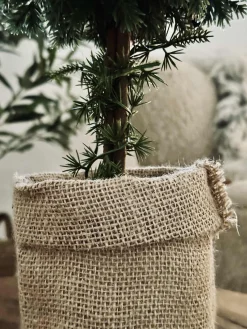 Træ med Lyskæde - 36cm.