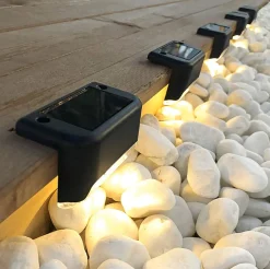 Trappelys med solar - 4 stk.