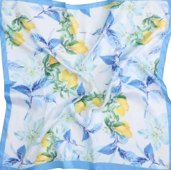 Tørklæde blue / yellow