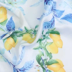 Tørklæde blue / yellow