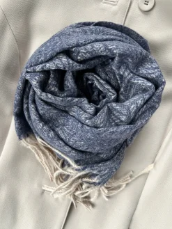 Tørklæde Helena - Denim