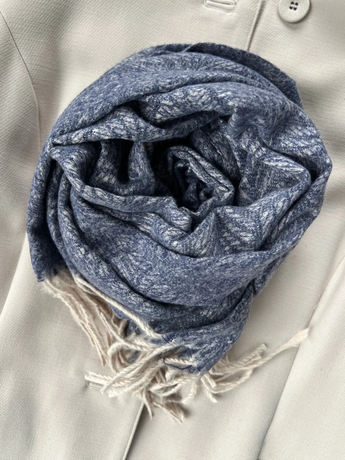 Tørklæde Helena - Denim