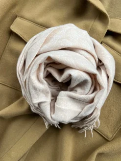 Tørklæde Malene - Creme