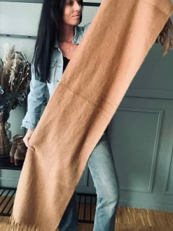 Tørklæde Vamset Camel