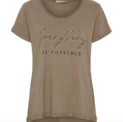 T-shirt Lillian - Fango