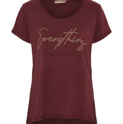 T-shirt Lillian - Vino