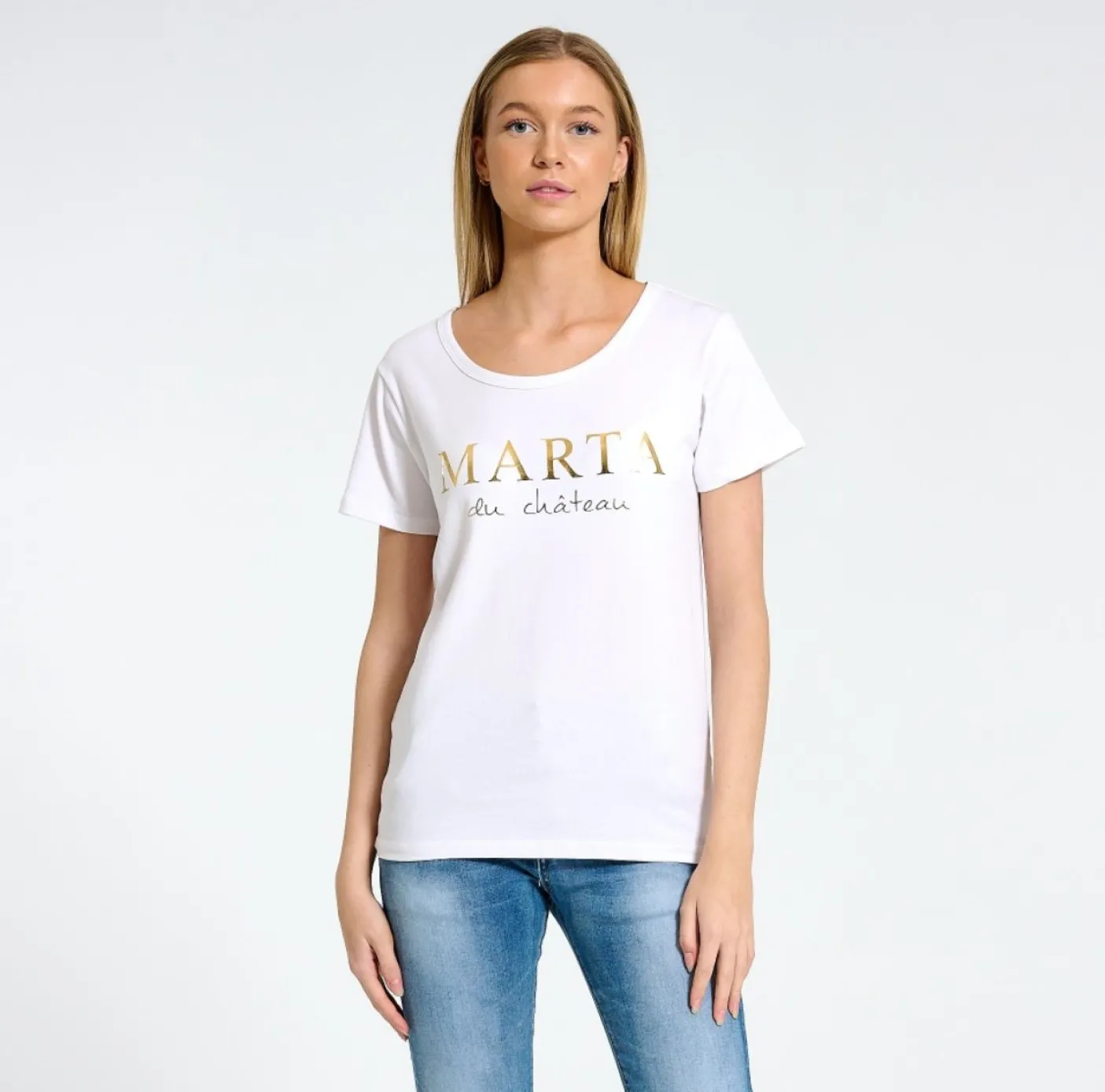 T-shirt Marta White