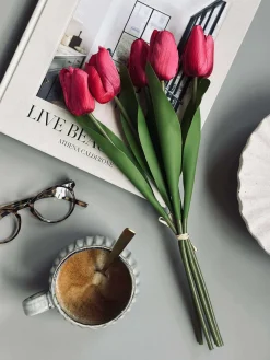 Tulipaner Silke look– Flere farver